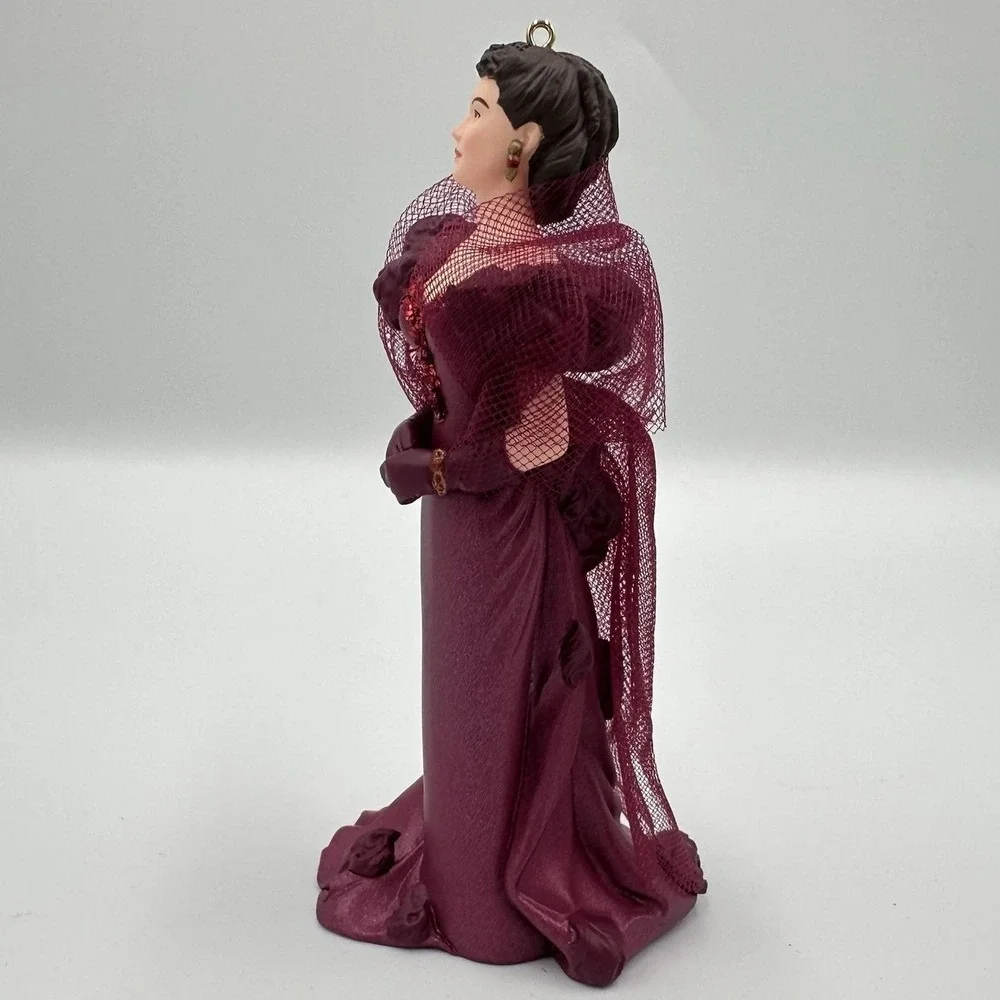 Vintage 1997 Hallmark Scarlett O'Hara Ornament Gone With Wind W Box Series First